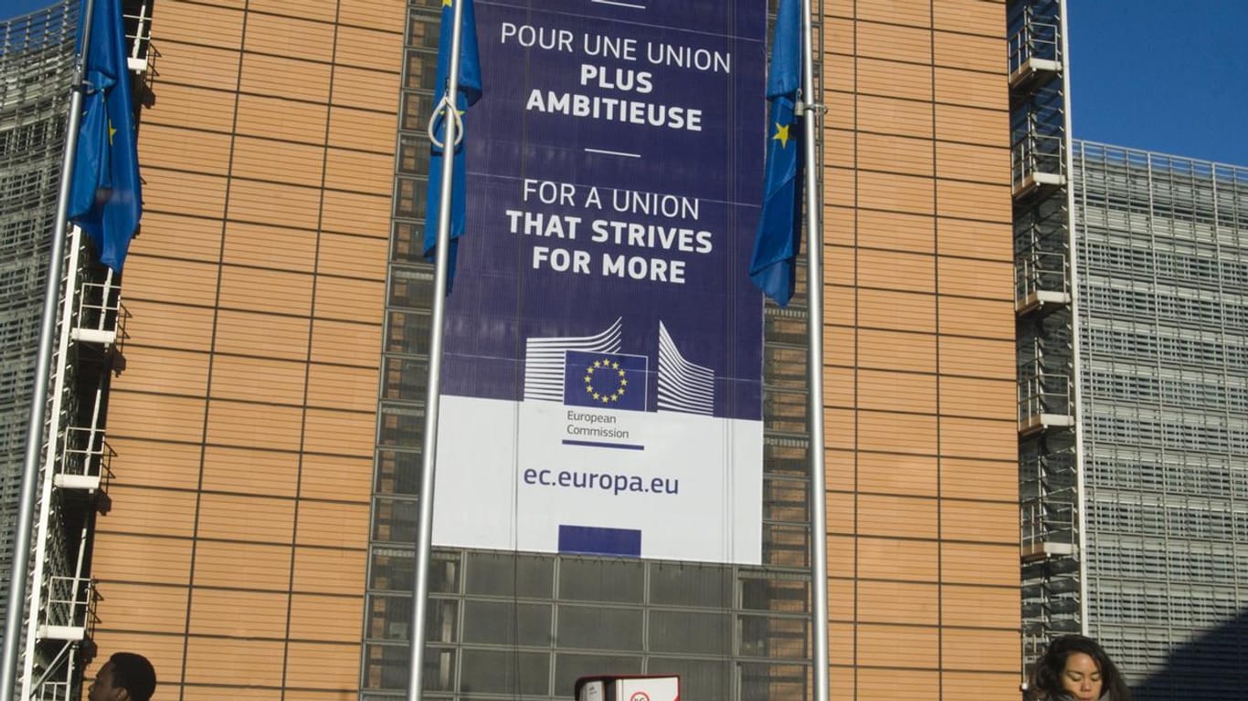 Sitz der EU-Kommission: Das Berlaymont im Brüsseler Europaviertel.