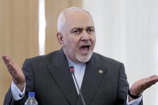 Irans Außenminister Mohammed Dschawad Sarif bei einem Auftritt im August 2019.