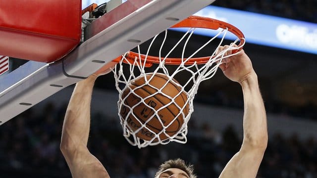 Kam auf elf Punkte und sieben Rebounds: Dallas-Profi Maximilian Kleber. Kam auf elf Punkte und sieben Rebounds: Dallas-Profi Maximilian Kleber.