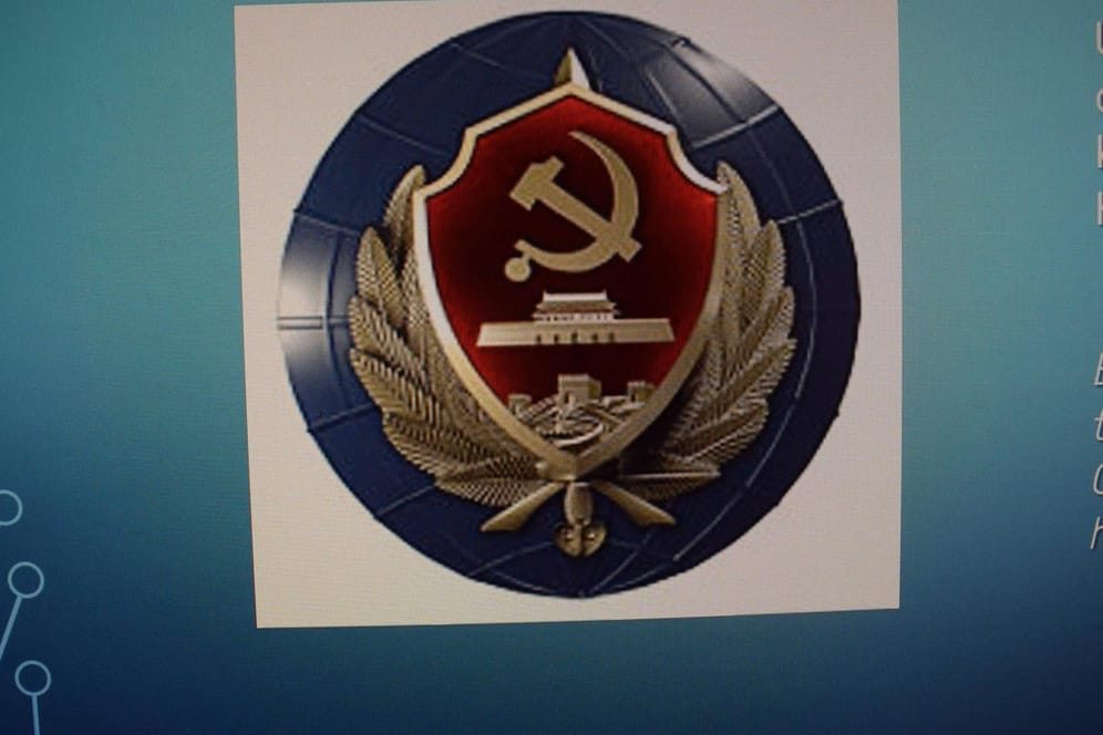 Emblem der chinesischen Stasi: In Berlin, Brüssel, Baden-Württemberg und Bayern hat es Durchsuchungen gegeben. (Symbolfoto)