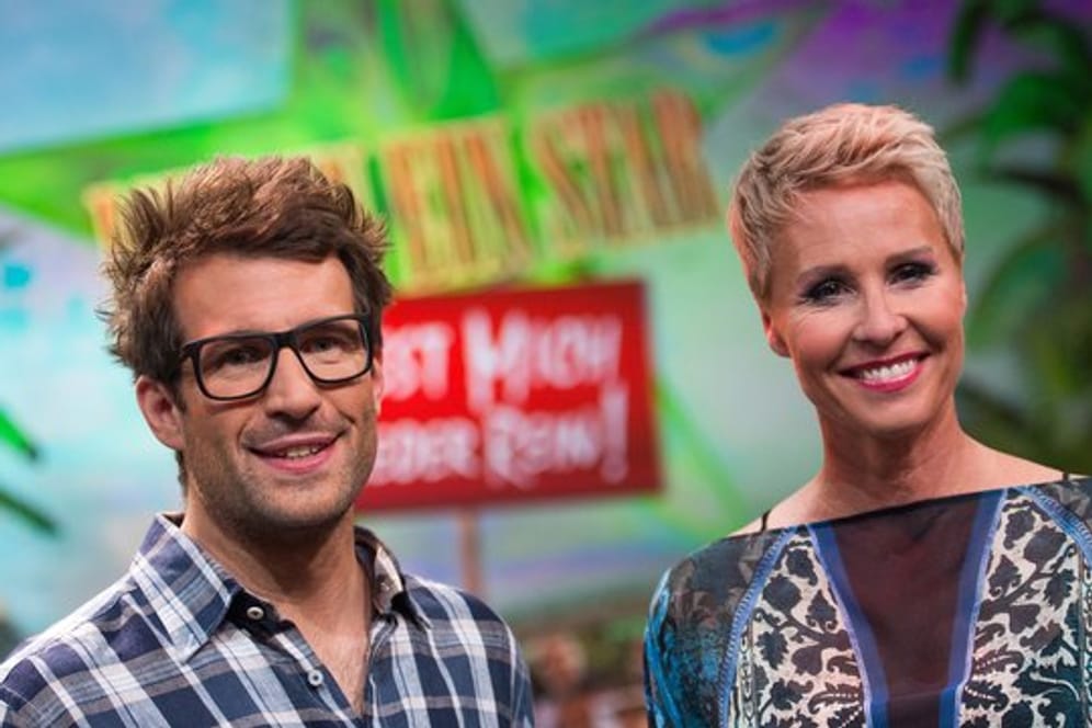 Sonja Zietlow und Daniel Hartwig, Moderatoren der RTL-Show "Ich bin ein Star - Holt mich hier raus!".