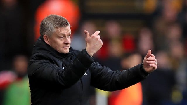 Ole Gunnar Solskjaer ist der Trainer von Manchester United.