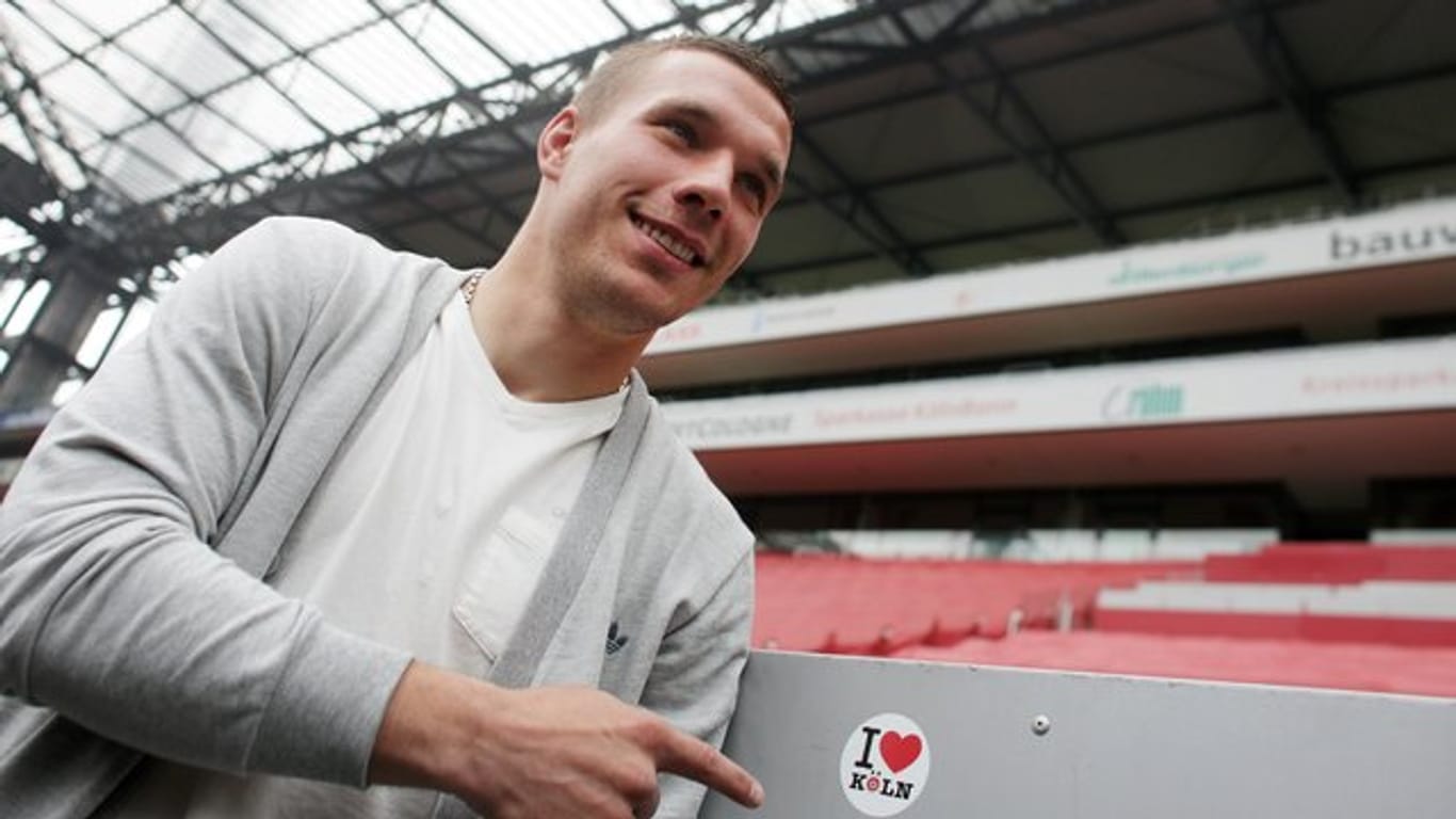 Spielte 14 Jahre für den FC Köln: Lukas Podolski.