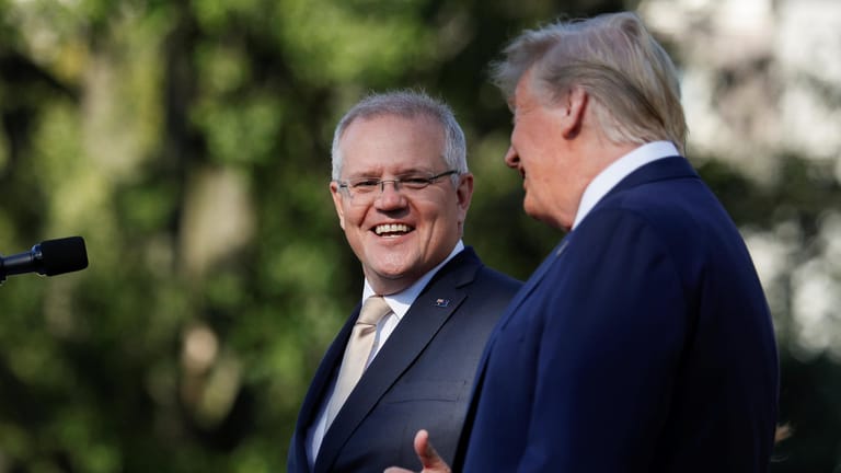 Scott Morrison zu Besuch bei Donald Trump: Der australische Premierminister hat sich im Wahlkampf einiges von seinem amerikanischen Kollegen abgeschaut.