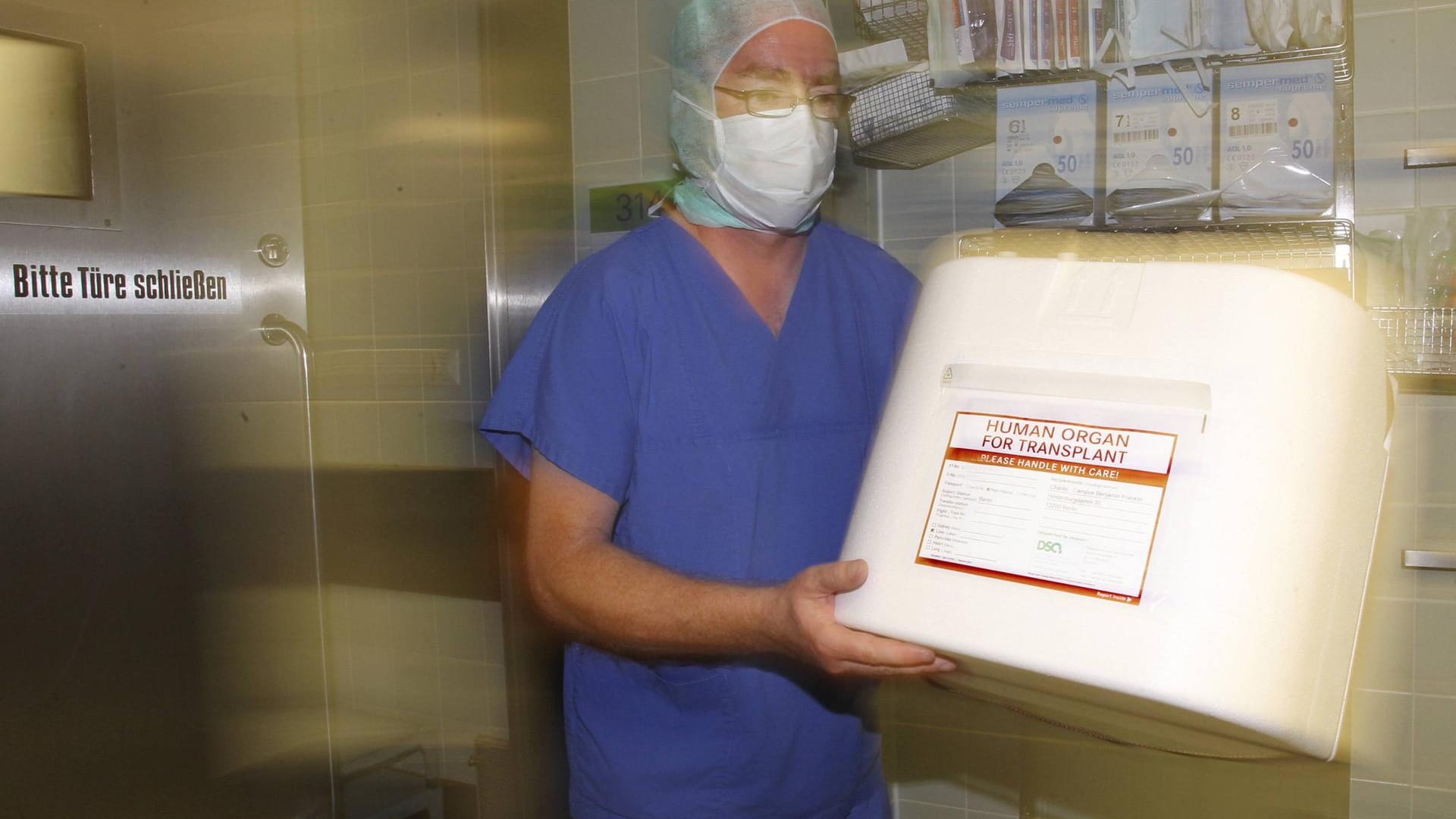 Kühlbox für Organspende