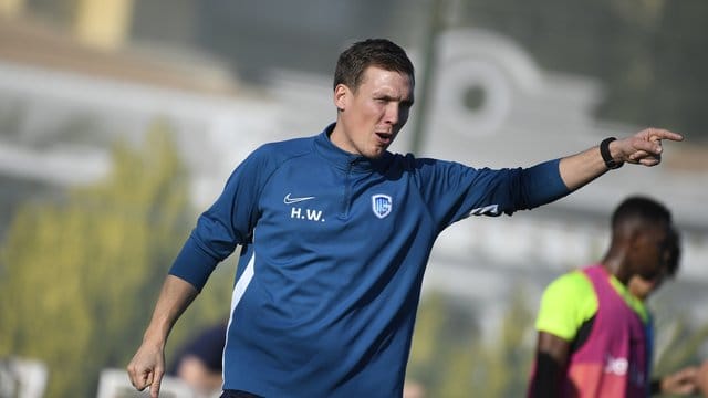 Trainer Hannes Wolf arbeitet beim KRC Genk.