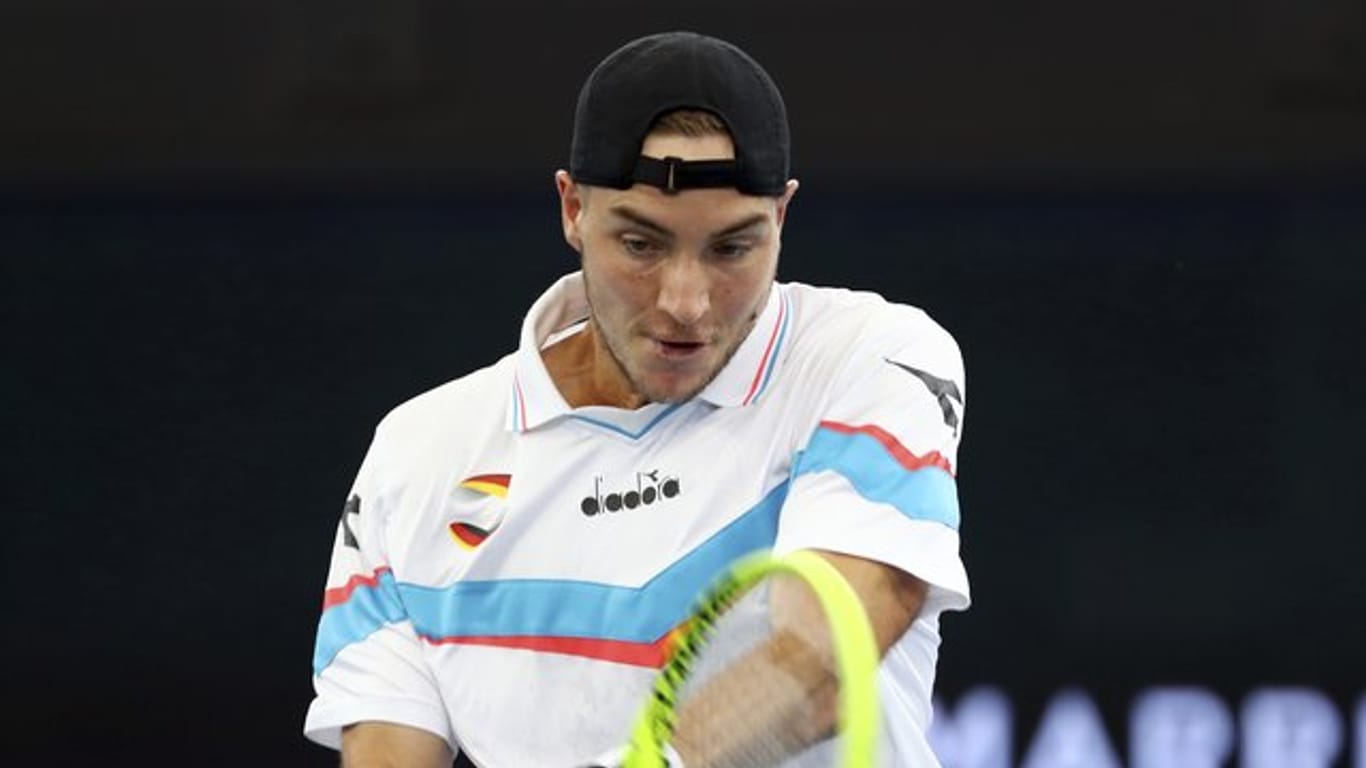 Jan-Lennard Struff trifft in der ersten Runde der Australian Open auf Novak Djokovic.