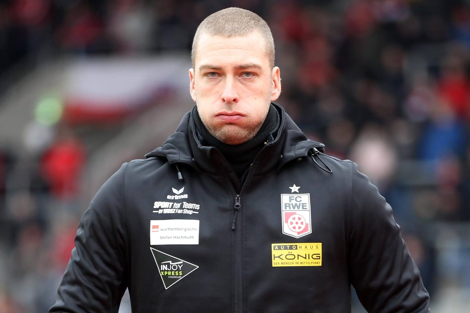 Robin Krüger: Der Trainer von Rot-Weiß Erfurt erhält aktuell kein Gehalt.
