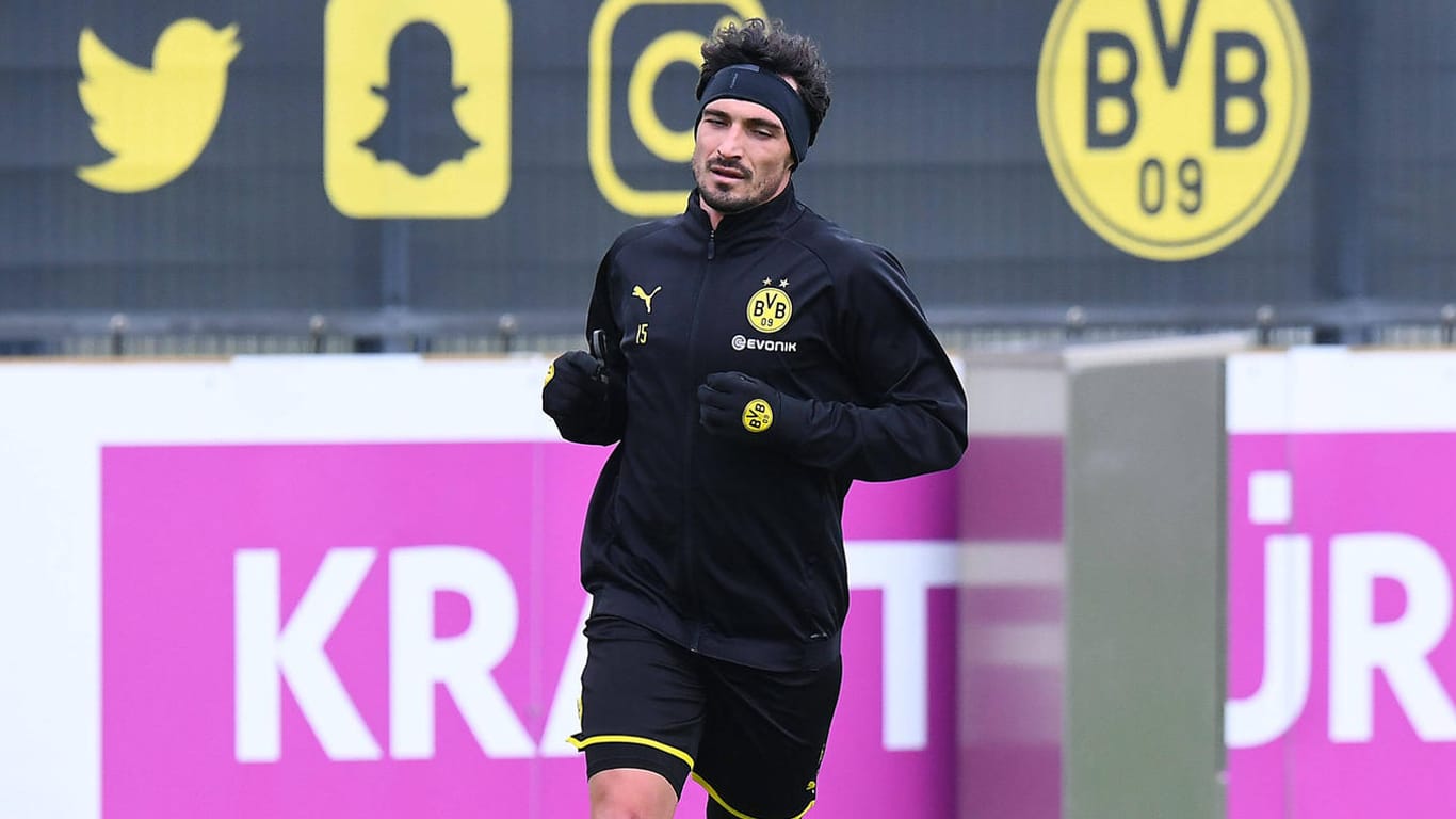 Borussia Dortmund: Mats Hummels im Training