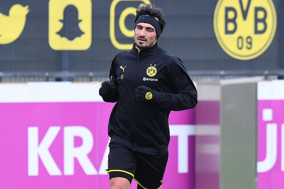 Borussia Dortmund: Mats Hummels im Training