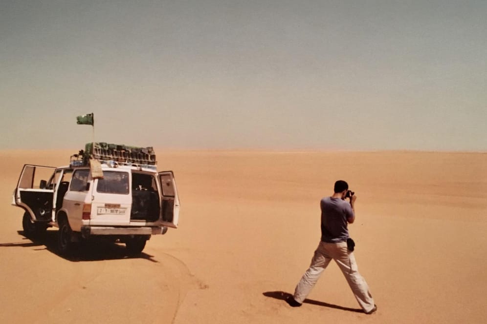 Reportagereise in die libysche Sahara im Jahr 2005.