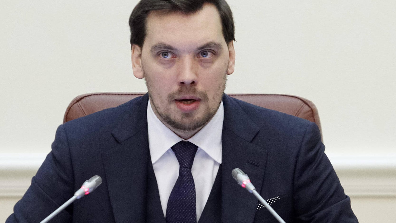 Der ukrainische Ministerpräsident Alexej Gontscharuk hat seinen Rücktritt eingereicht.