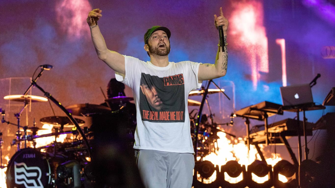 Eminem: Der Rapper hat ein neues Album veröffentlicht.