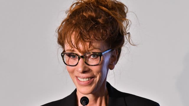 Sibylle Berg wird geehrt.