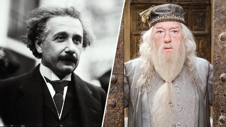 Albert Einstein und Albus Dumbledore