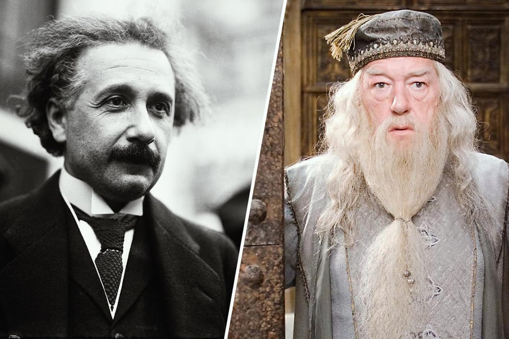 Albert Einstein und Albus Dumbledore