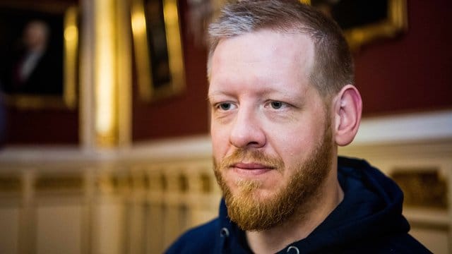 Der Schwede Jim Gottfridsson war mit einigen Teamkollegen in der Kneipe. Der Schwede Jim Gottfridsson war mit einigen Teamkollegen in der Kneipe.