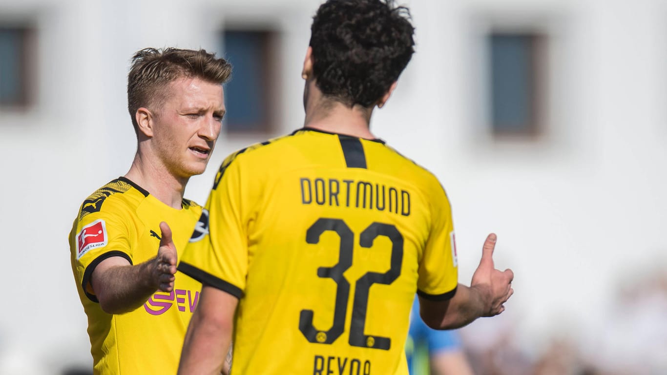 Marco Reus und Giovanni Reyna: Der 17-jährige Youngster ist ein Favorit beim Spiel gegen den FC Augsburg.