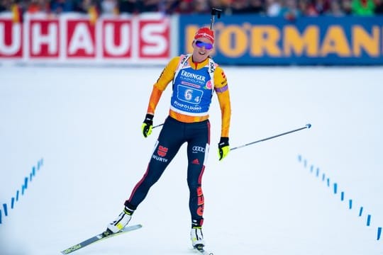 Wurde mit den DSV-Damen Vierte in Ruhpolding: Denise Herrmann.