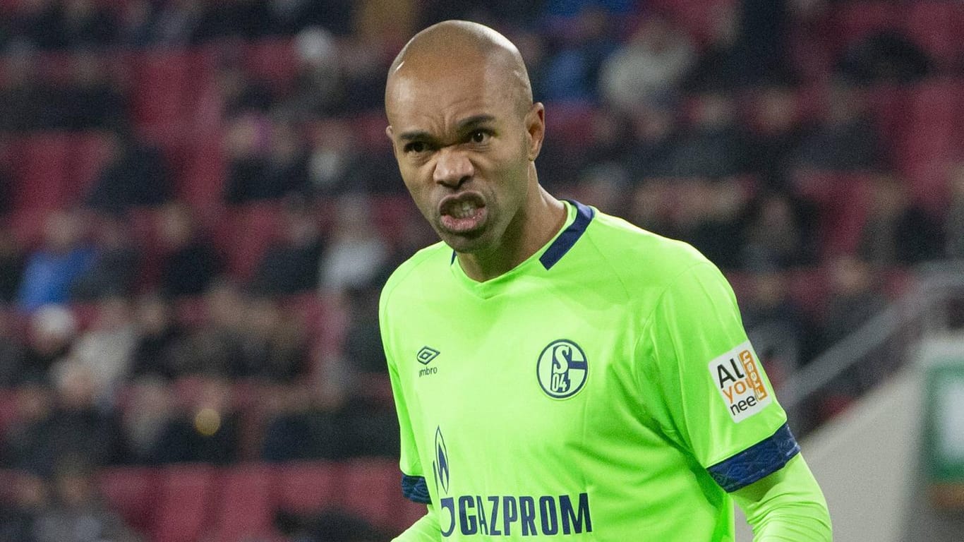 Schalke 04: Naldo im Jahr 2018 als Spieler der Königsblauen