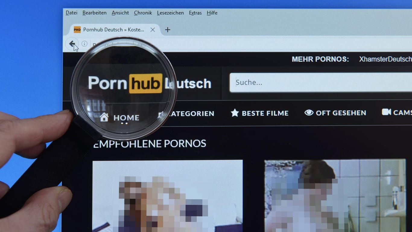 Die Erotik-Seite "Pornhub": In den USA wird nun gegen die Betreiber geklagt.