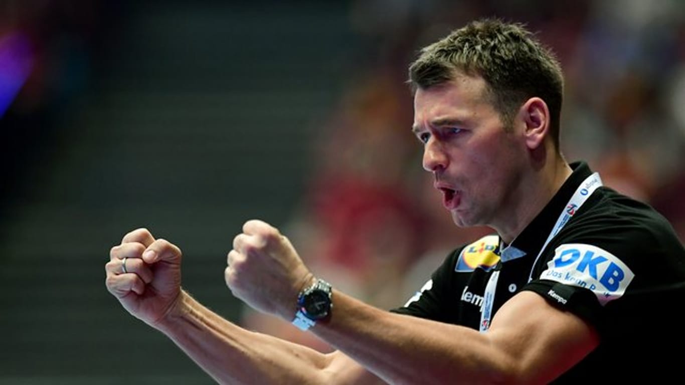 Ist mit Deutschlands Handballern gegen Kroatien gefordert: Bundestrainer Christian Prokop.