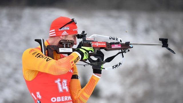 Ist mit Deutschlands Biathlon-Männern in Ruhpolding gefordert: Arnd Peiffer. Ist mit Deutschlands Biathlon-Männern in Ruhpolding gefordert: Arnd Peiffer.