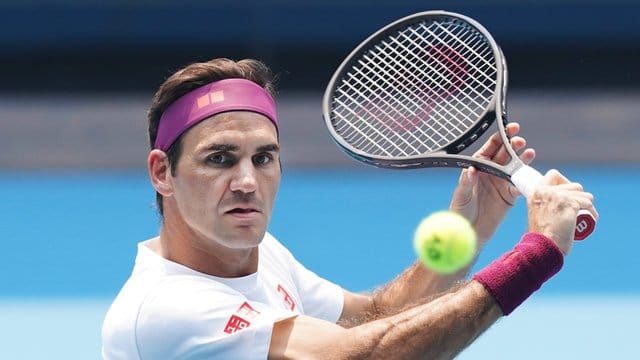 Roger Federer zählt sich selbst nicht zu den Australian-Open-Favoriten. Roger Federer zählt sich selbst nicht zu den Australian-Open-Favoriten.