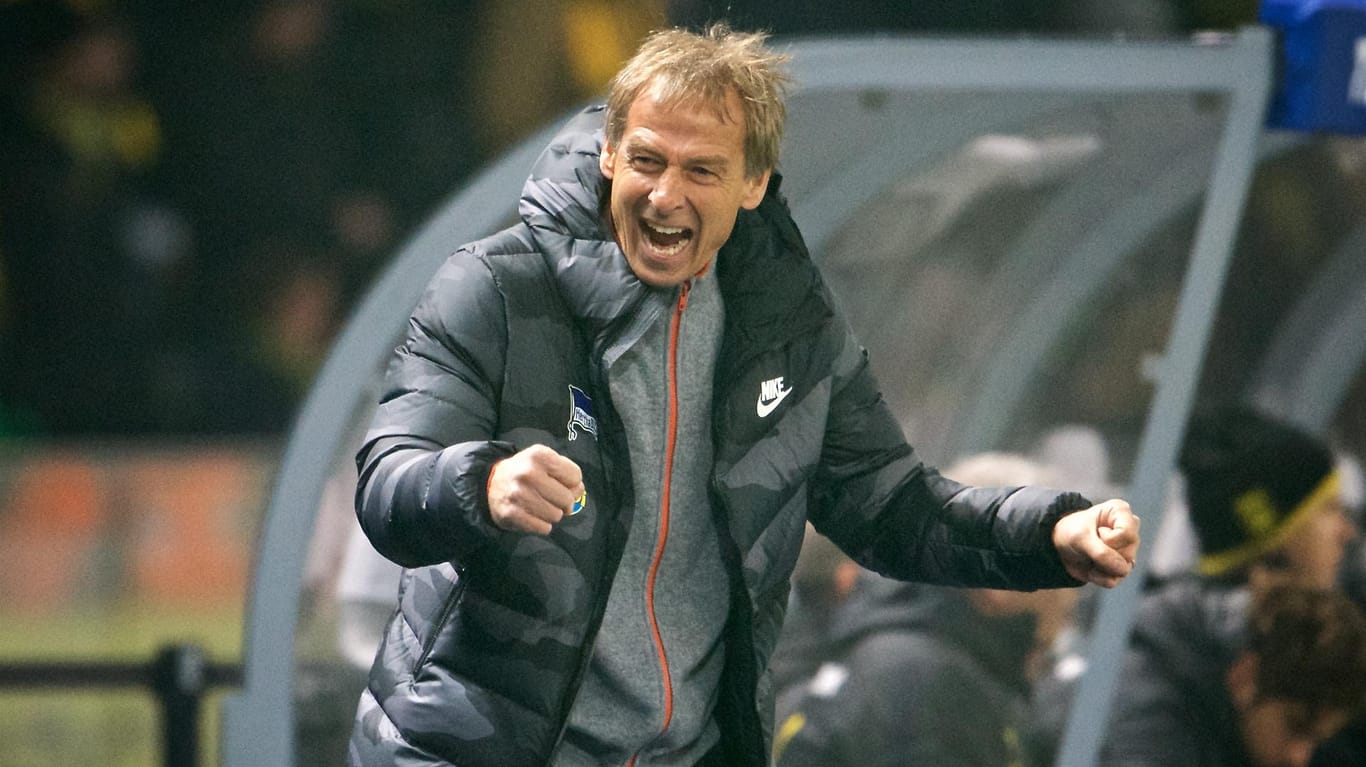 Jürgen Klinsmann: Der Hertha-Coach kann nach der Anerkennung seiner Trainerlizenz aufatmen.