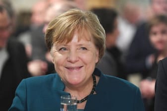 Hofft auf einen Sieg der deutschen Handballer: Bundeskanzlerin Angela Merkel.