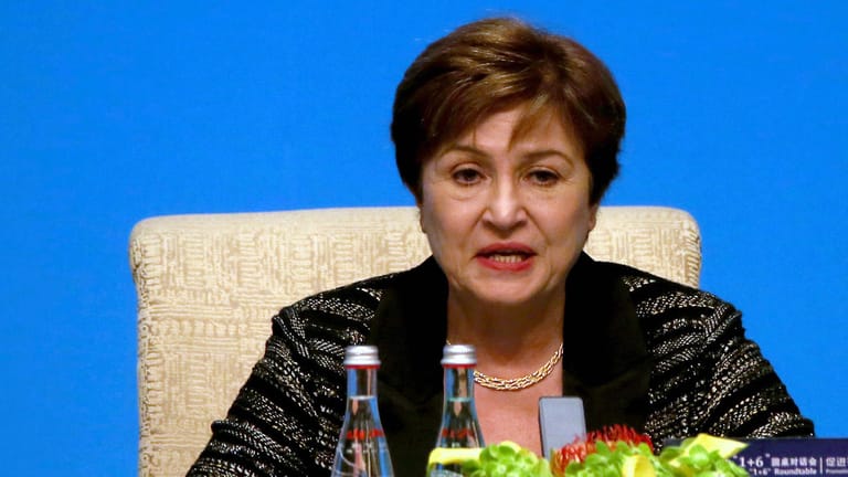 Kristalina Georgieva: IWF-Chefin Kristalina Georgieva appelliert an die Länder, Ungleichheiten verhindern, da diese den Finanzsektor schaden könnten.