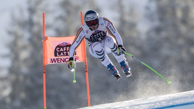 Dritter bei der Abfahrt in Wengen: Thomas Dreßen.