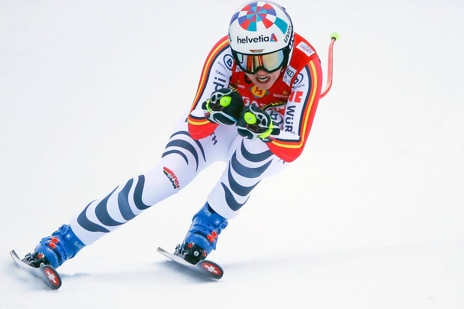 Viktoria Rebensburg zeigte im Riesenslalom von Sestriere eine starke Vorstellung. Nach Platz drei im ersten Lauf reichte es am Ende allerdings nur zu Platz sieben.