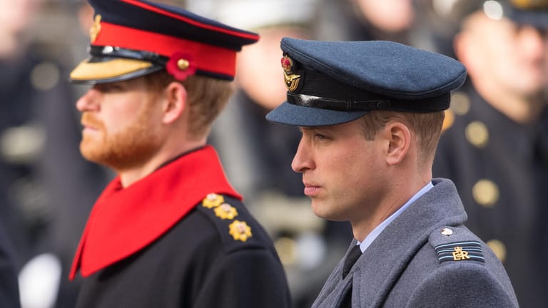 Prinz Harry und Prinz William in Uniform: Auch für das Militär wird der jüngere der beiden Brüder keine Aufgaben mehr übernehmen, in Uniform wird er demnach nicht mehr zu sehen sein.