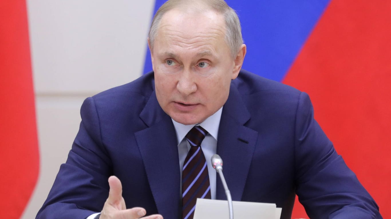 Wladimir Putin: Nach der bisherigen Verfassung muss der russische Präsident 2024 sein Amt abgeben.