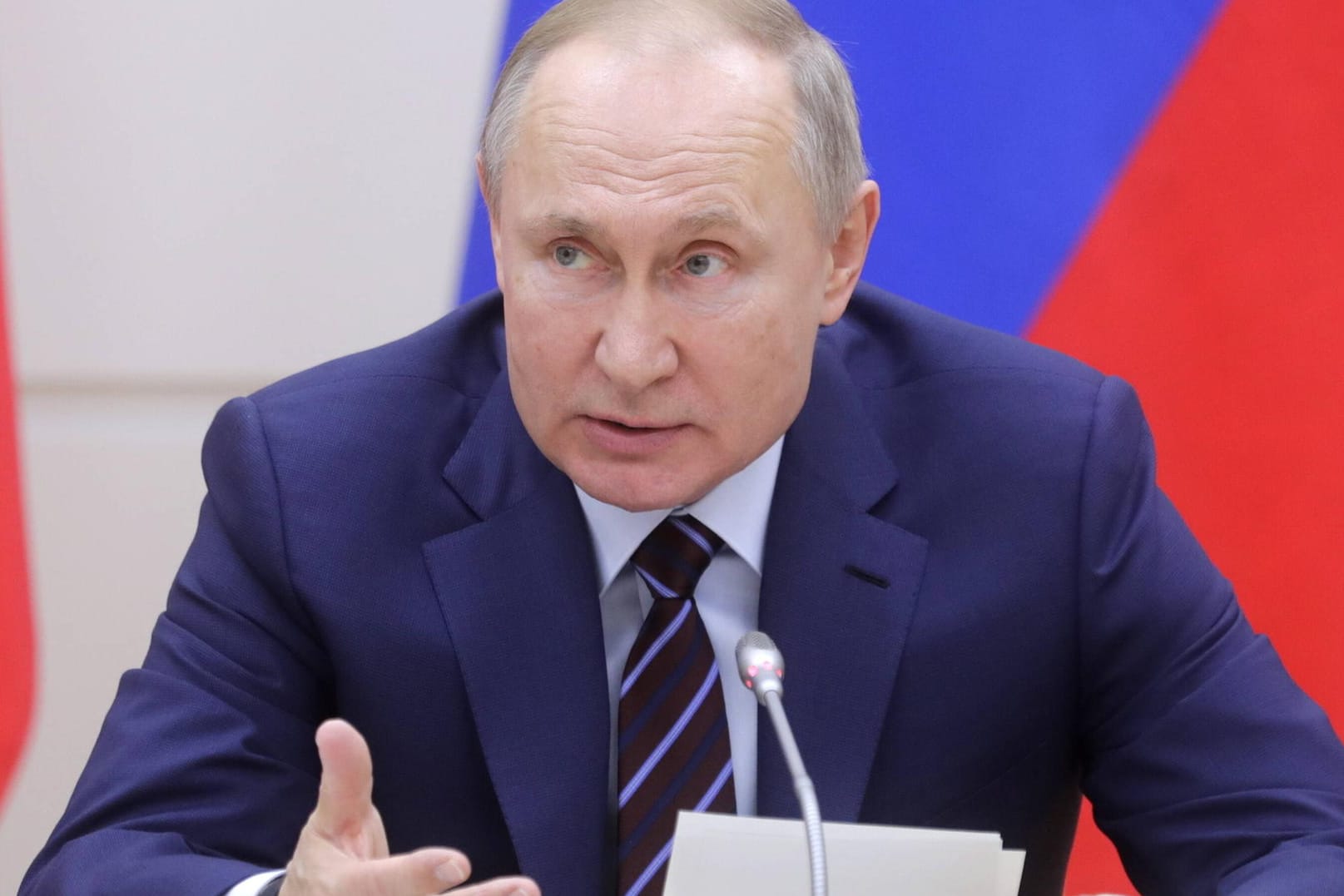 Wladimir Putin: Nach der bisherigen Verfassung muss der russische Präsident 2024 sein Amt abgeben.