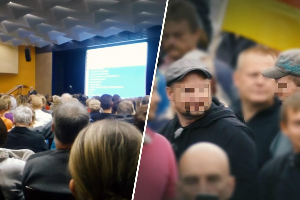 Stephan E. (rechts) und Markus H.: Sie sind die Hauptverdächtigen im Mordfall Walter Lübcke und hatten den Regierungspräsidenten gefilmt. Gemeinsam besuchten sie auch Demonstrationen wie etwa einen großen Schweigemarsch der AfD in Chemnitz.