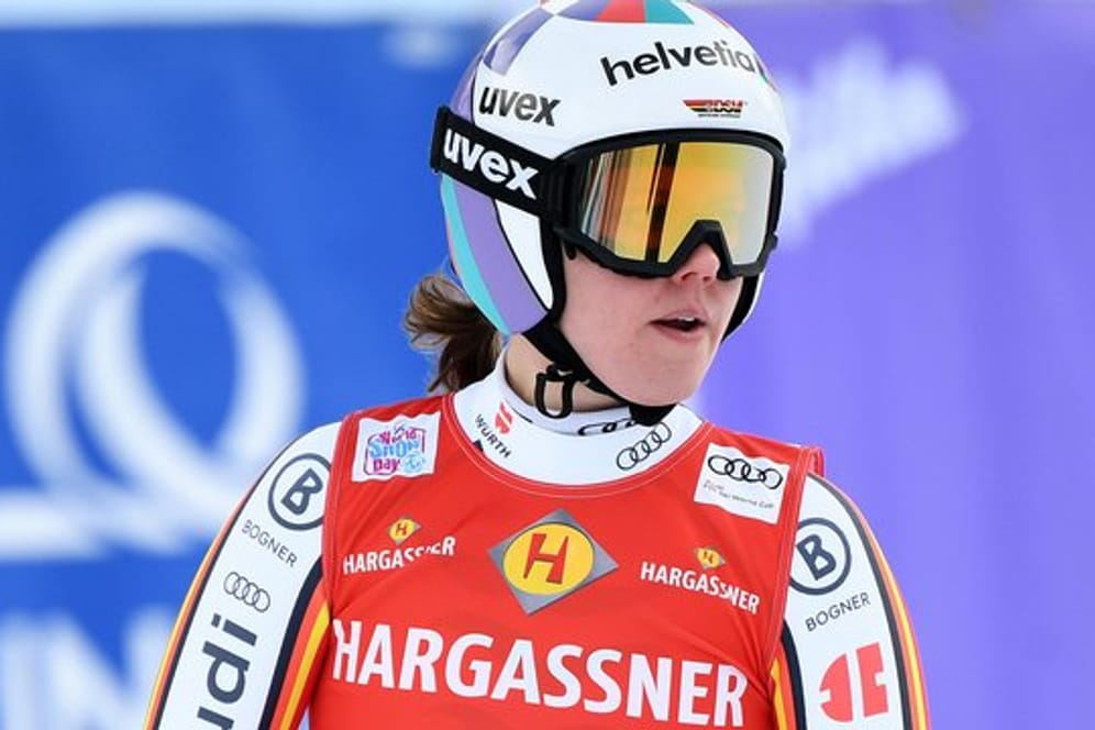 Viktoria Rebensburg schied im Parallel-Riesenslalom früh aus.