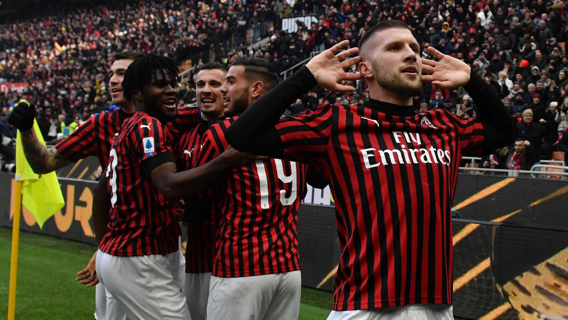 Ante Rebic: Der Ex-Frankfurter traf doppelt für die "Rossoneri" Ante Rebic: Der Ex-Frankfurter traf doppelt für die "Rossoneri"