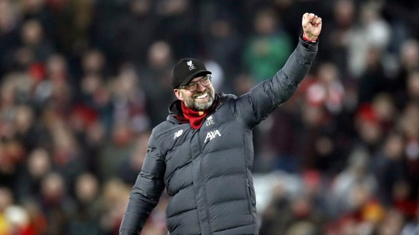 Besiegte mit dem FC Liverpool auch Manchester United: Trainer Jürgen Klopp.
