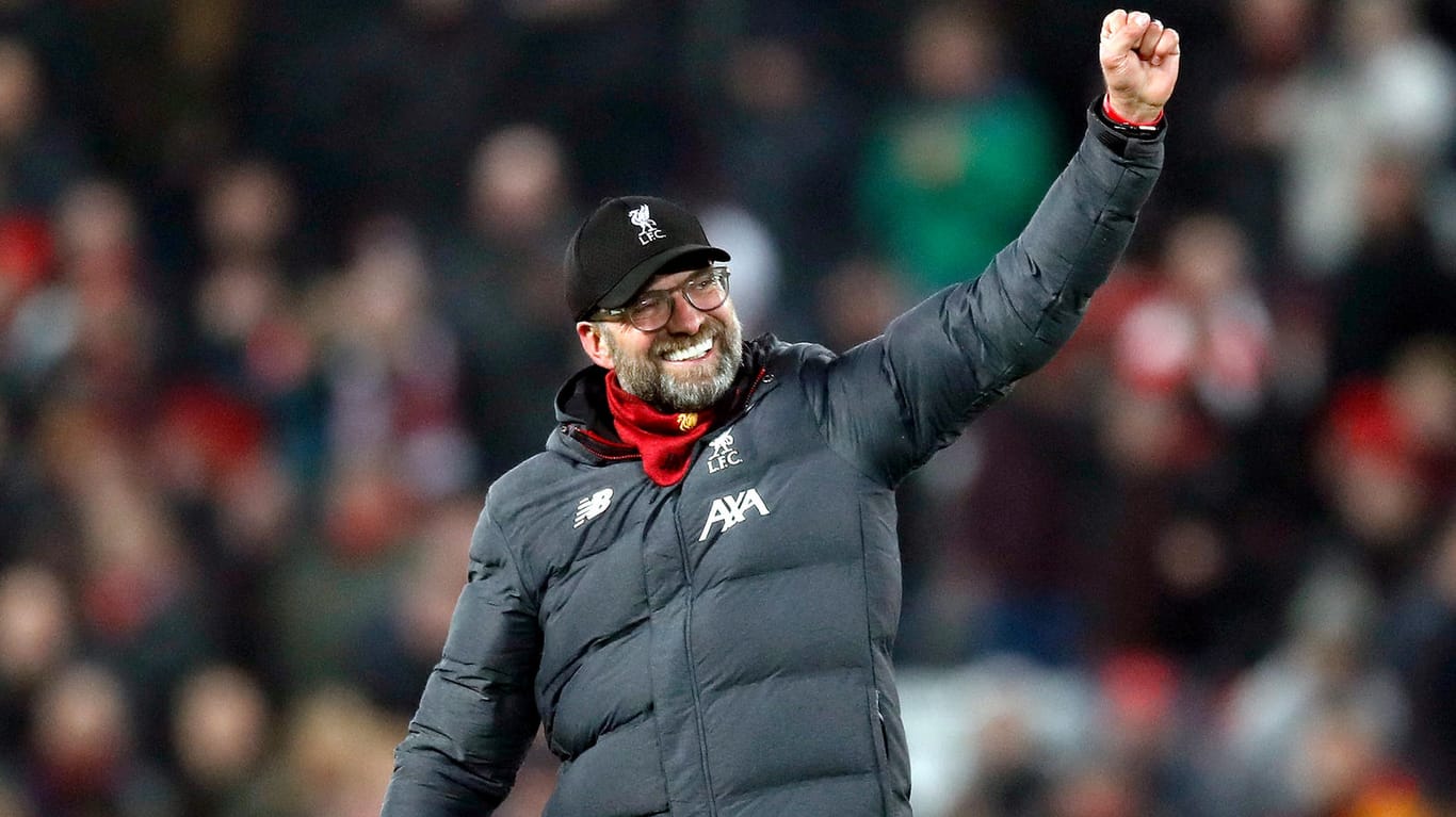 Jürgen Klopp: Der Liverpool-Trainer konnte den nächsten Ligasieg bejubeln.