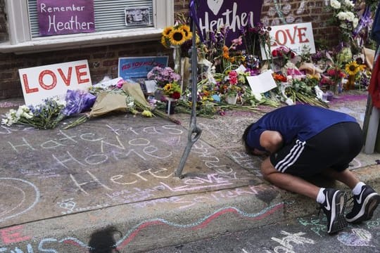 Bei der Demonstration "Vereint die Rechte" von Extremisten in Charlottesville war es am 12.
