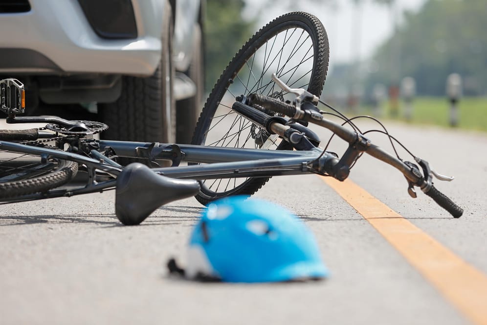 Fahrradunfall: Bei einem Unfall können Fotos von den anderen Unfallbeteiligten sinnvoll sein.