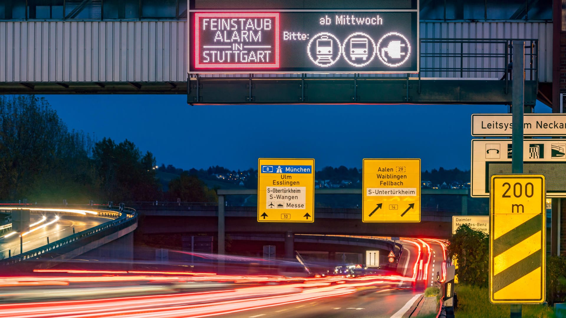 Feinstaubalarm in Stuttgart: Ab April 2020 wird dieser eingestellt. Feinstaubalarm in Stuttgart: Ab April 2020 wird dieser eingestellt.