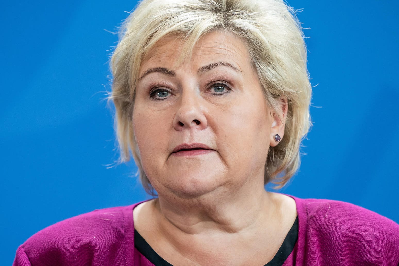Norwegens Ministerpräsidentin Erna Solberg: Die rechtspopulistische Fortschrittspartei zieht sich aus der Regierungskoalition zurück.