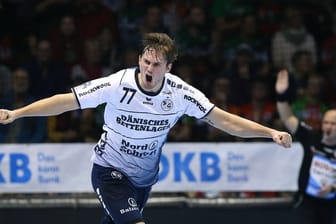Verletzte sich im EM-Spiel Norwegen gegen Schweden: Flensburg-Profi Magnus Rød.