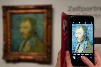 Das Selbstbildnis von Vincent van Gogh (1889) im Besitz des norwegischen Nationalmuseums in Oslo.