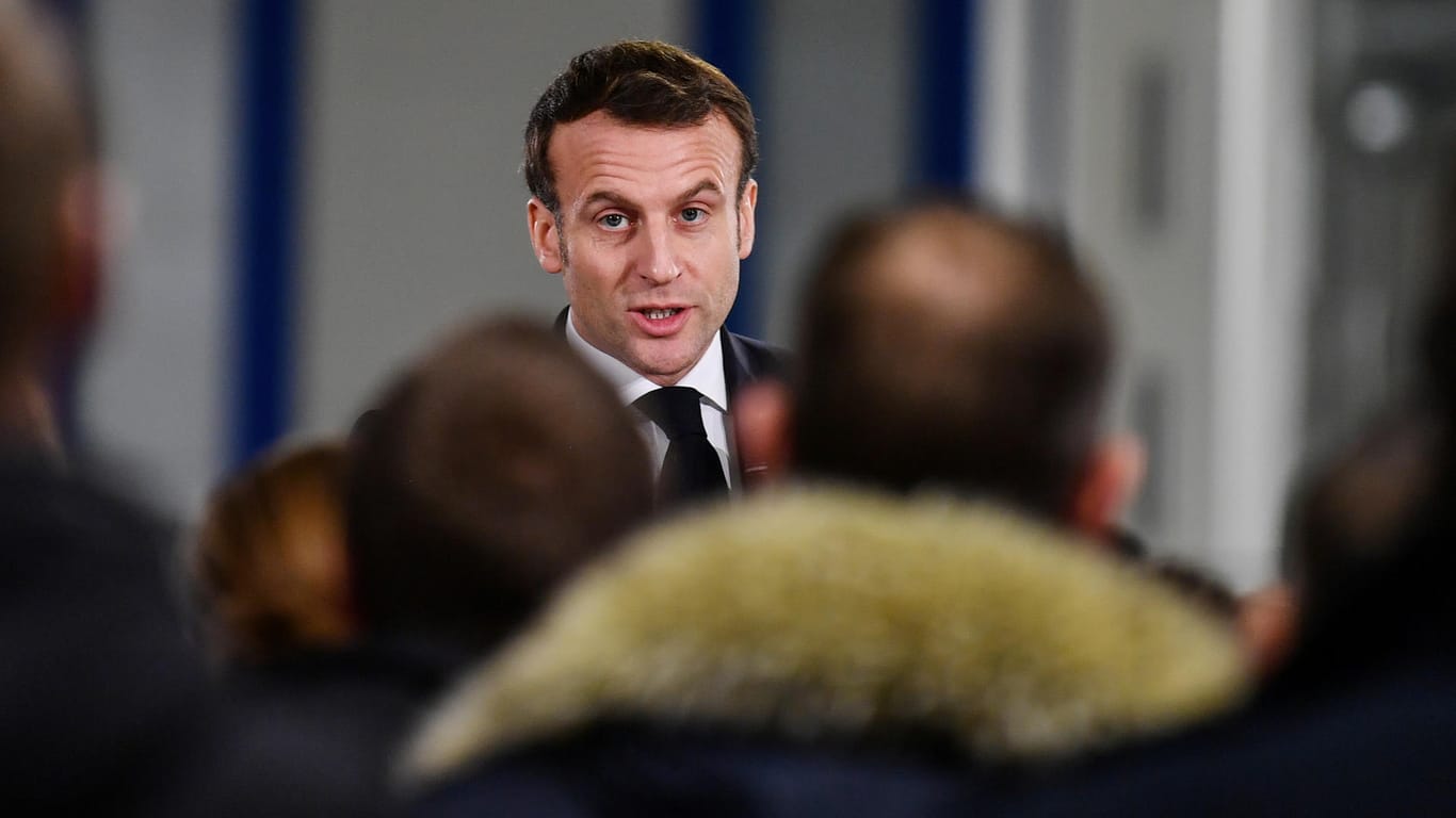 Emmanuel Macron: Der französische Präsident hat mit seinem amerikanischen Kollegen telefoniert.