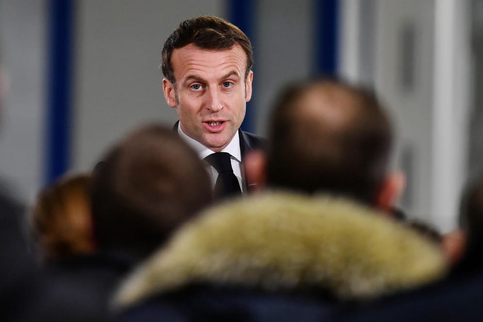 Emmanuel Macron: Der französische Präsident hat mit seinem amerikanischen Kollegen telefoniert.