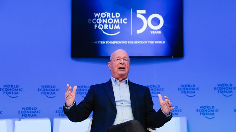 Klaus Schwab ist Gründer und Vorsitzender des Weltwirtschaftsforums (WEF)